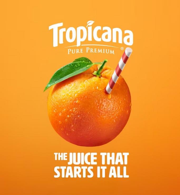Tropicana’s new ads tout impact on brunch, mimosas and fridge chugging